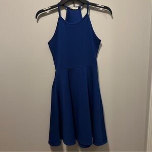 Olivia Rae Royal Blue Mini Dress